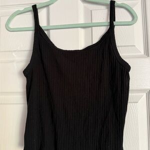 NWOT Black Ribbed Women's Tank Top